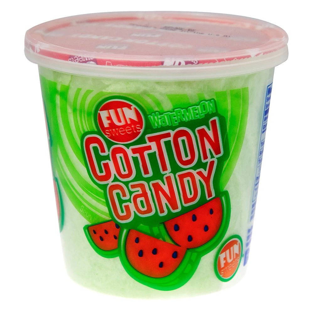 Fun Sweets Cotton Candy Watermelon 28g - Candy Mail UK