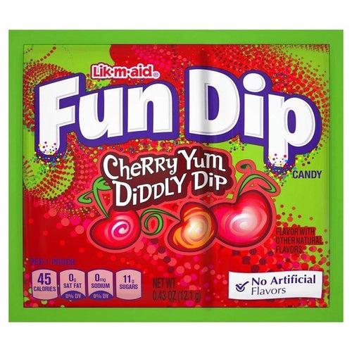 FunDip Cherry Yum 15g - Candy Mail UK