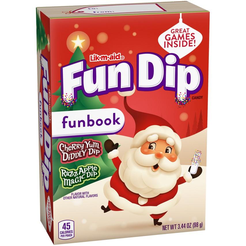FunDip Christmas Fun Book 98g - Candy Mail UK