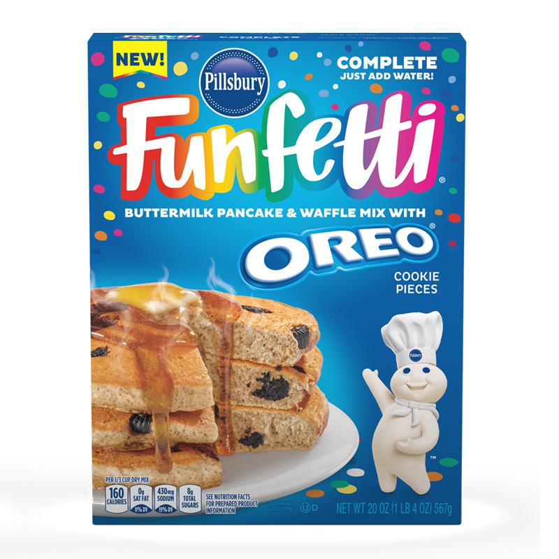 Funfetti Buttermilk Pancake and Waffle Mix with Oreo 567g - Candy Mail UK