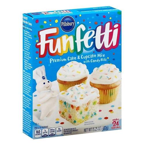 Funfetti Cake and Cupcake Mix 432g - Candy Mail UK