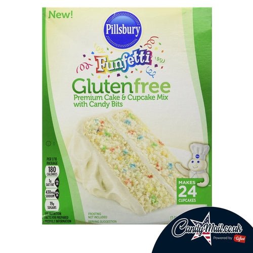 Funfetti Gluten Free Cake and Cupcake Mix 432g Best Before july 28th 2021 - Candy Mail UK