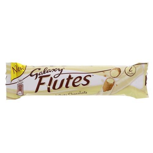Galaxy Flutes White Chocolate (Dubai Import) 22.5g - Candy Mail UK