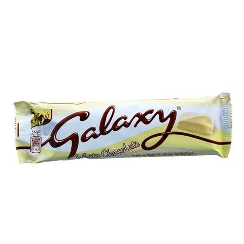 Galaxy White Chocolate (Dubai Import) 38g (melted in transit) - Candy Mail UK