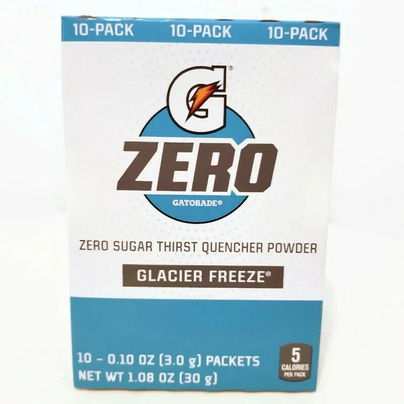 Gatorade Zero Glacier Freeze Thirst Quencher Powder 27g - Candy Mail UK