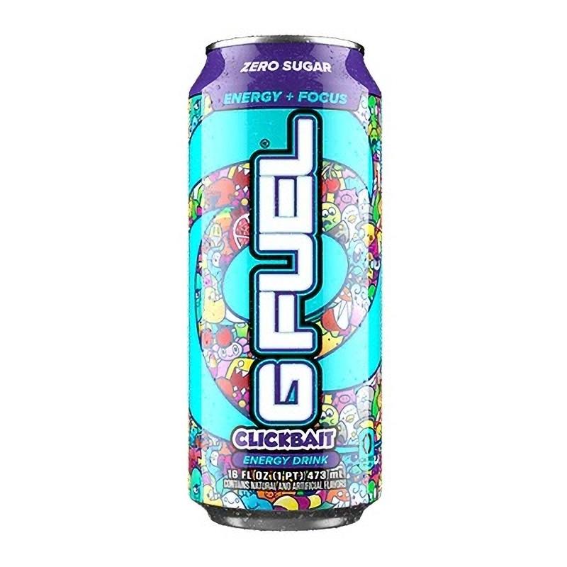 GFuel Clickbait Energy Drink 473ml - Candy Mail UK