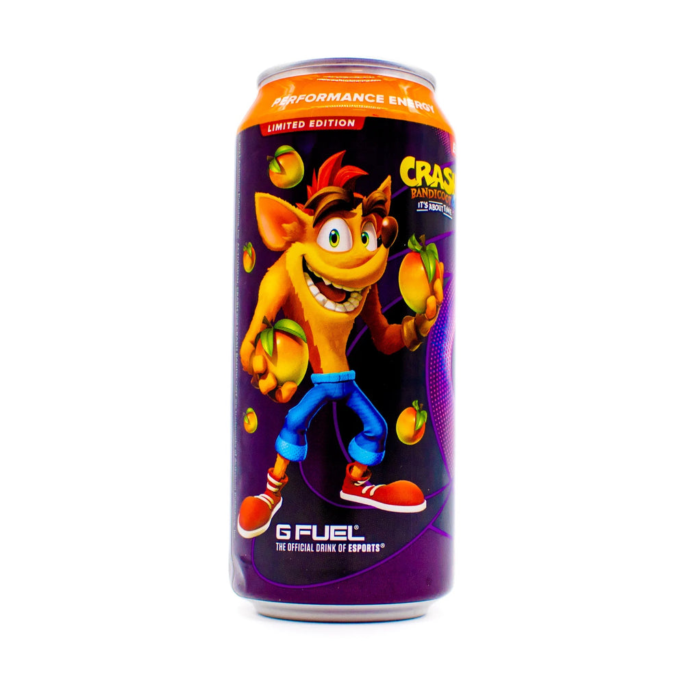 GFuel Crash Bandicoot Wampa Fruit Energy Drink 473ml - Candy Mail UK