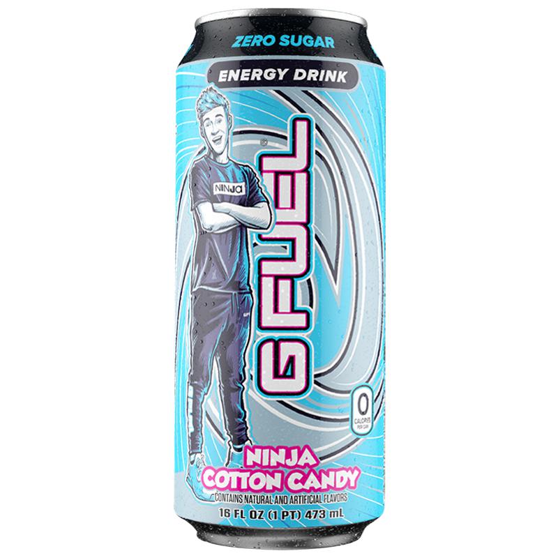 GFuel Ninja Cotton Candy Energy Drink 473ml - Candy Mail UK
