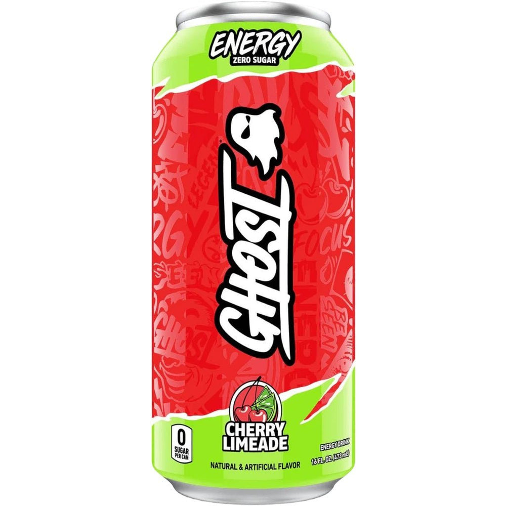 Ghost Energy Cherry Limeade 473ml - Candy Mail UK