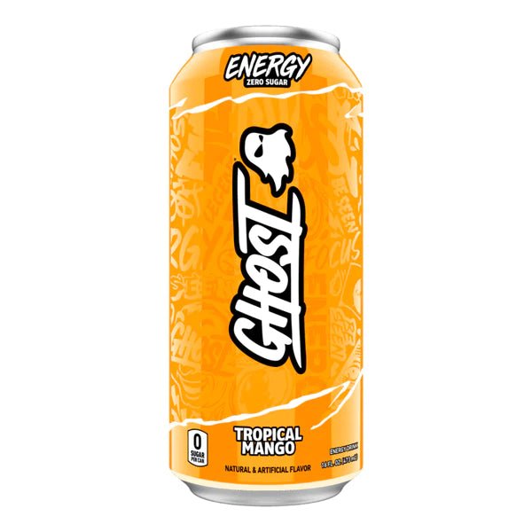 Ghost Energy Tropical Mango 473ml - Candy Mail UK