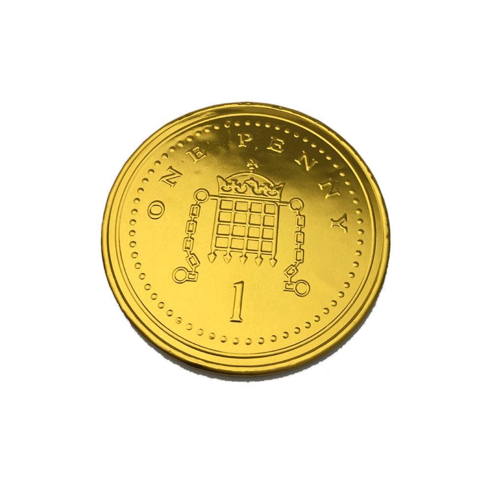 Giant Chocolate Coin 80g - Candy Mail UK