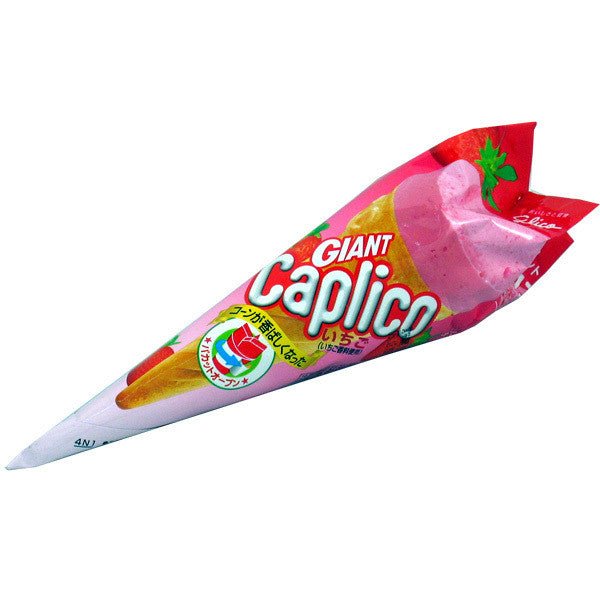 Glico Giant Caplico Strawberry 34g best Before Feb 2023 - Candy Mail UK