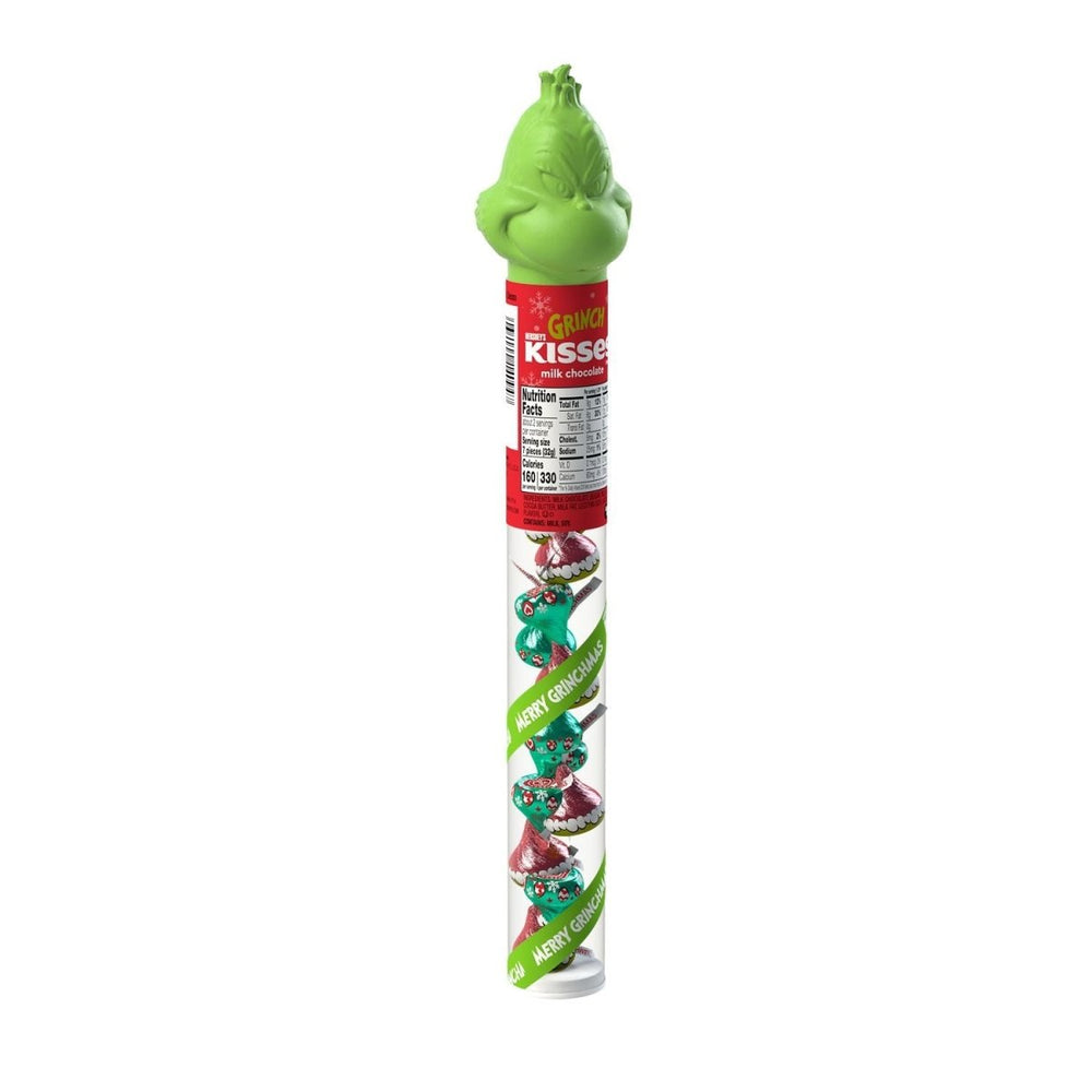 Grinch Kisses Filled Candy Cane 58g - Candy Mail UK
