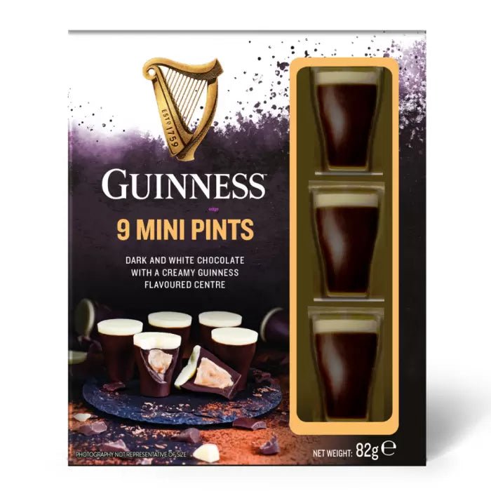 Guinness 9 Mini Pints 82g - Candy Mail UK