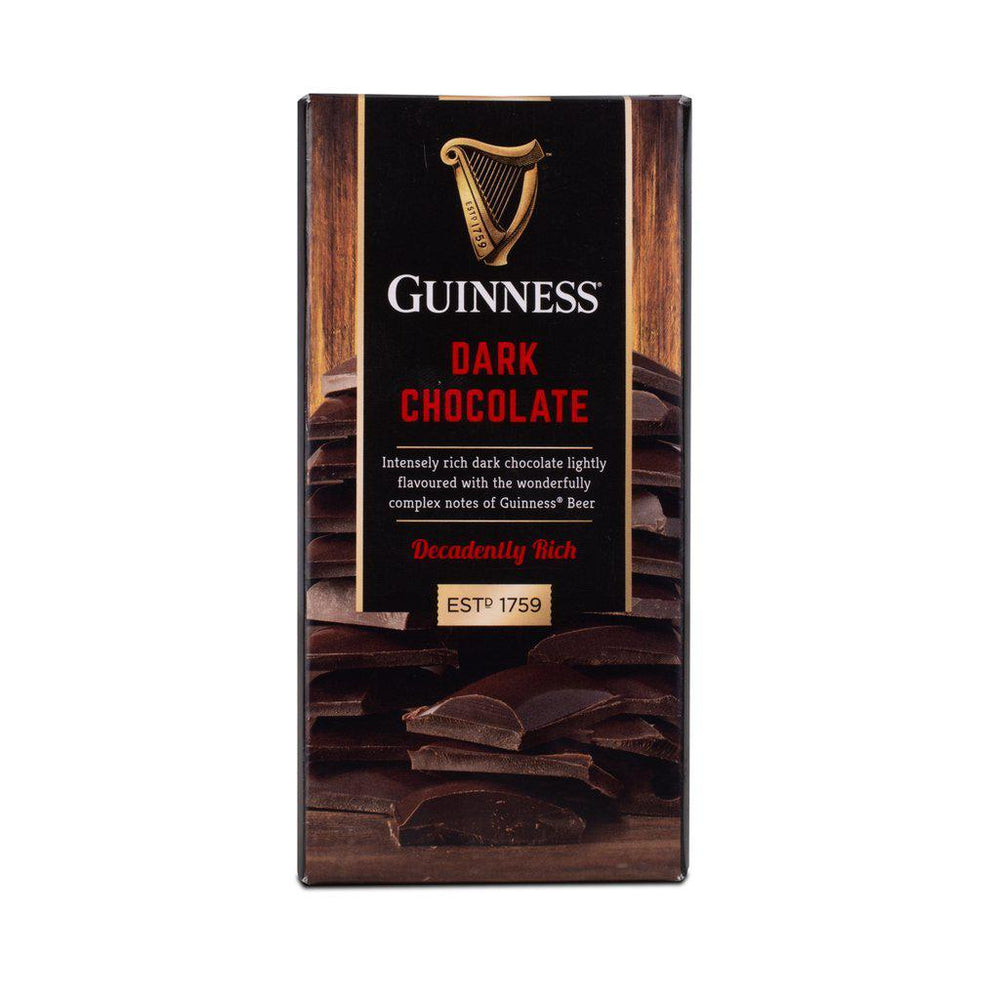Guinness Dark Chocolate Bar 90g - Candy Mail UK