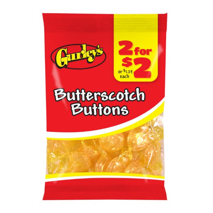 Gurley's Butterscotch Buttons 92g - Candy Mail UK