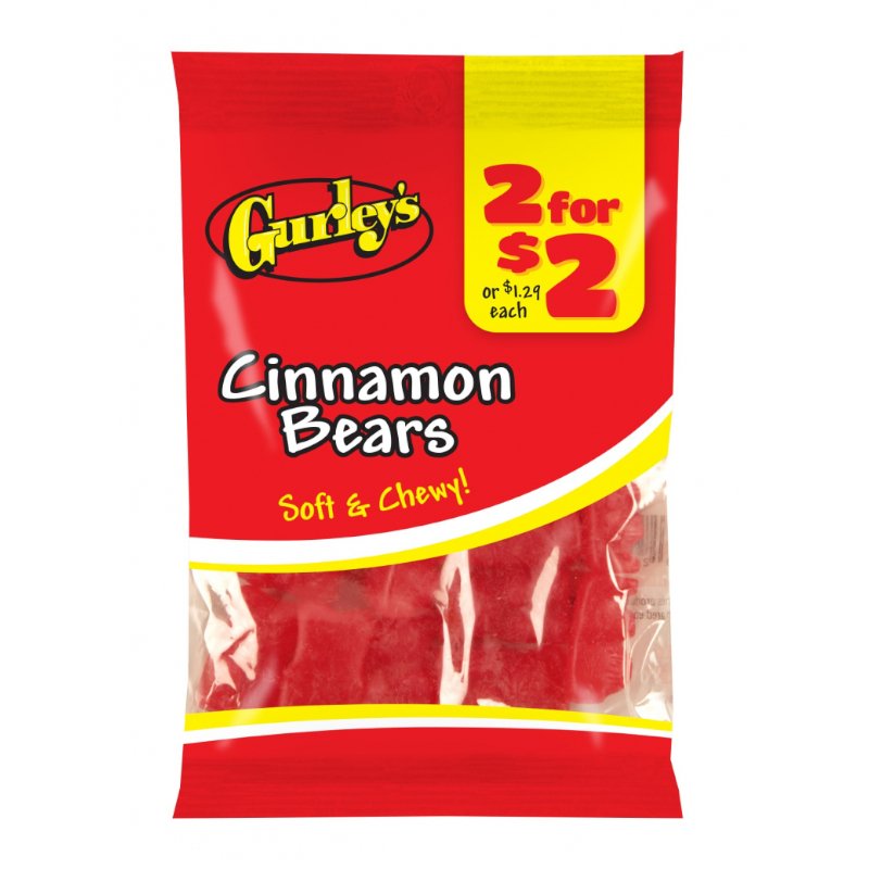 Gurley's Cinnamon Bears 78g - Candy Mail UK