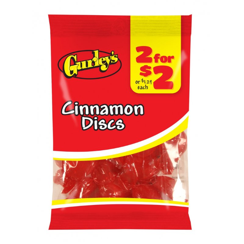 Gurley's Cinnamon Discs 92g - Candy Mail UK
