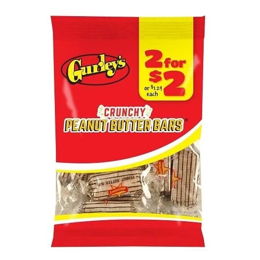 Gurley's Crunchy Peanut Butter Bars 92g - Candy Mail UK