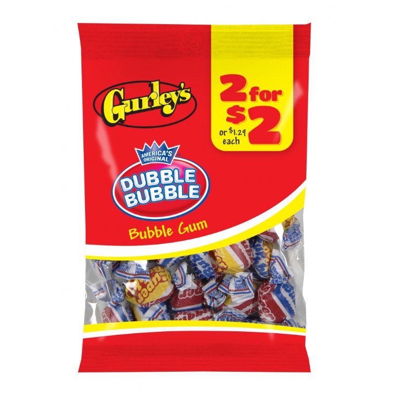 Gurley's Dubble Bubble 71g - Candy Mail UK