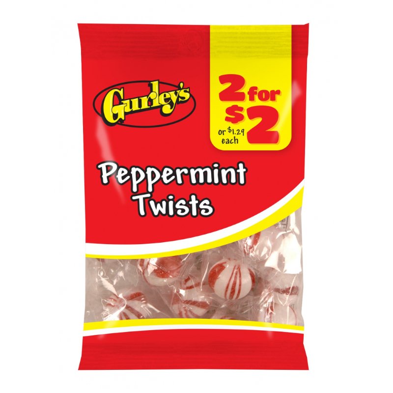 Gurley's Peppermint Twists 50g - Candy Mail UK