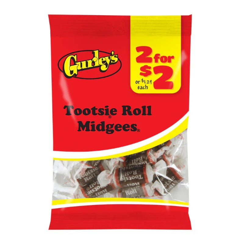 Gurley's Tootsie Roll Midgees 50g - Candy Mail UK