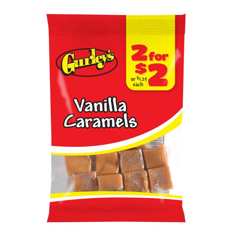 Gurley's Vanilla Caramels 57g - Candy Mail UK