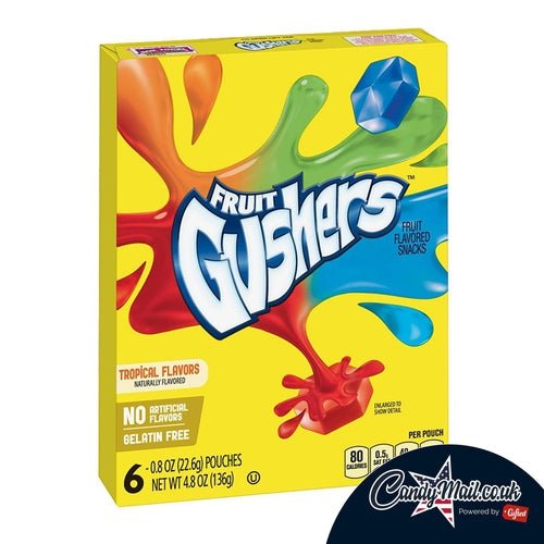 Gushers Tropical Gushers Pack 136g - Candy Mail UK