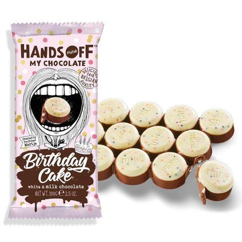 Hand's Off My Chocolate Birthday Cake 100g - Candy Mail UK