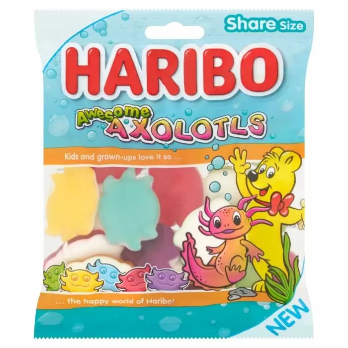 Haribo Awesome Axolotls 160g - Candy Mail UK