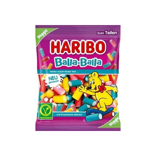 Haribo Balla-Balla Veggie (Germany) 160g - Candy Mail UK