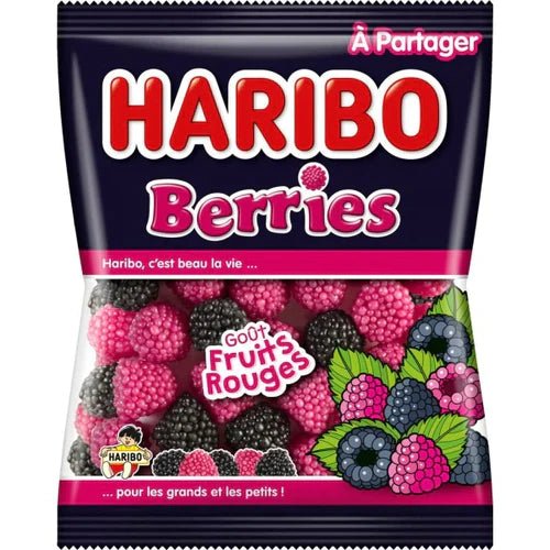Haribo Berries (France) 100g - Candy Mail UK
