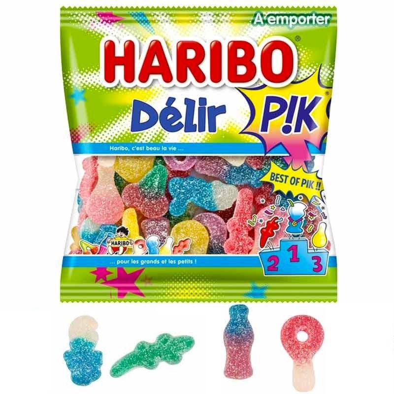 Haribo Delir PIK (France) 120g - Candy Mail UK