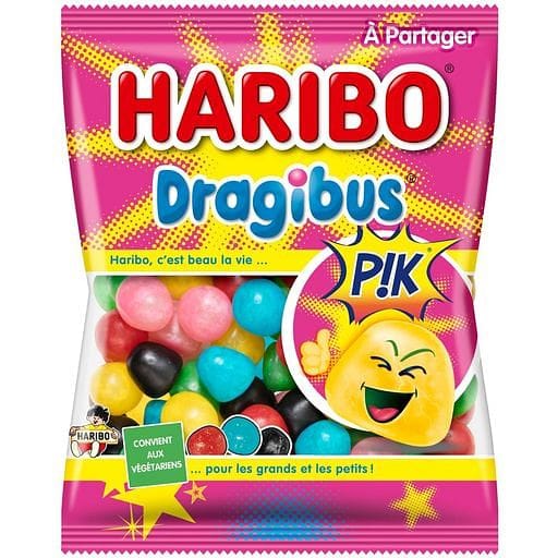 Haribo Dragibus PIK (France) 230g - Candy Mail UK