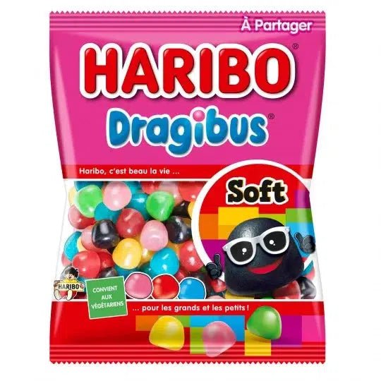 Haribo Dragibus Soft (France) 120g - Candy Mail UK