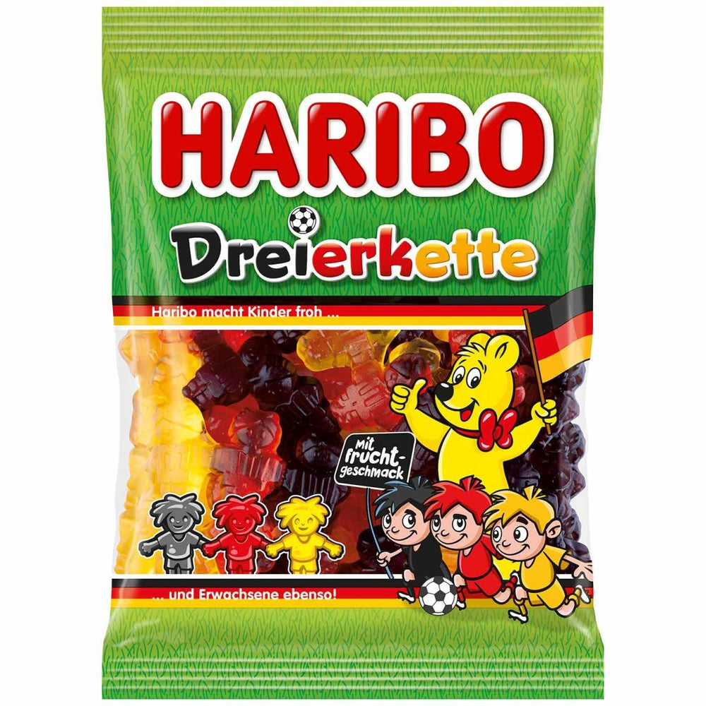 Haribo Drierkette (Germany) 175g - Candy Mail UK