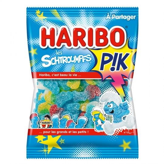 Haribo Fizzy Les Schtroumpfs (France) 120g - Candy Mail UK