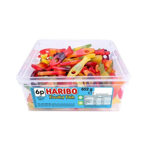 Haribo Freaky Fish Tub 852g - Candy Mail UK