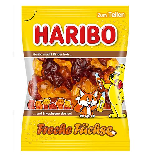 Haribo Freche Fuchse (Germany) 200g - Candy Mail UK