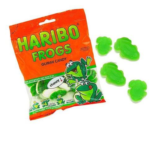 Haribo Frogs Bag 142g - Candy Mail UK