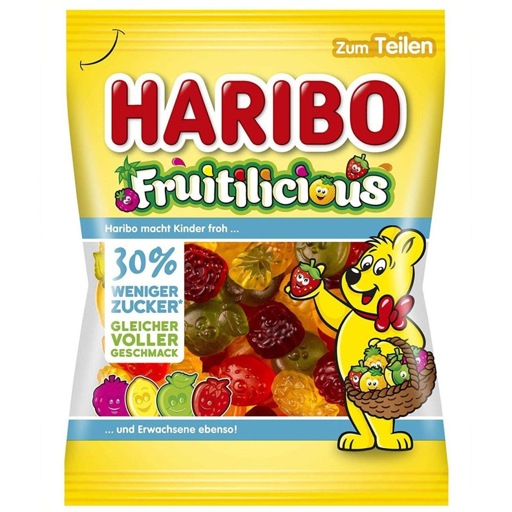 Haribo Fruitilicious (Germany) 160g - Candy Mail UK