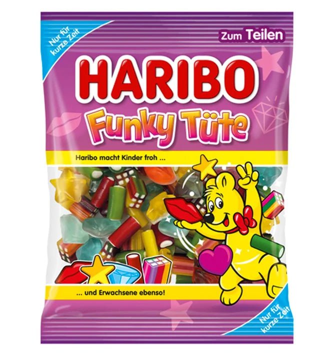 Haribo Funky Tute Germany) 160g - Candy Mail UK