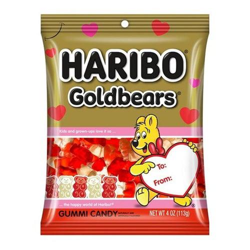 Haribo Gold Bears Valentine 113g Best Before Dec 2022 - Candy Mail UK