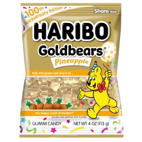 Haribo Goldbears Pineapple (USA) 113g - Candy Mail UK