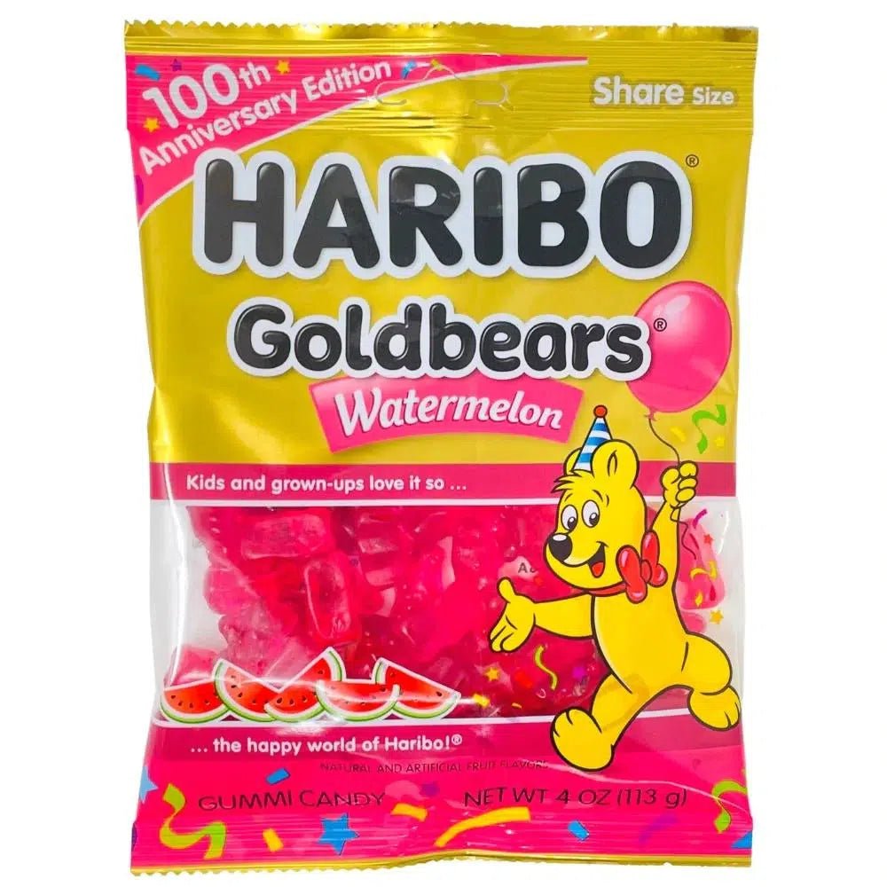 Haribo Goldbears Watermelon (USA) 113g - Candy Mail UK