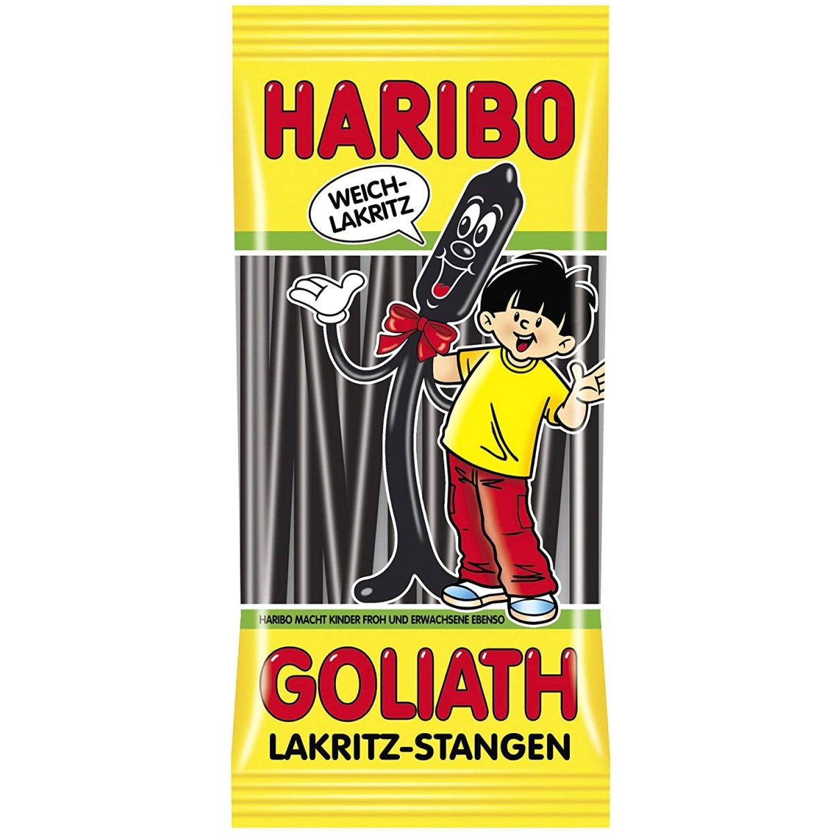 Haribo Goliat Lakritz-Stangen (Germany) 125g - Candy Mail UK