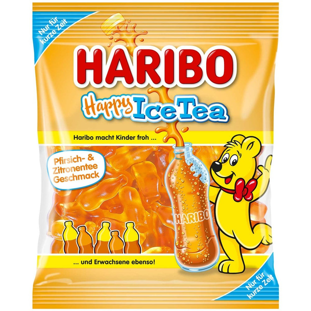 Haribo Happy Iced Tea (Germany) 175g - Candy Mail UK