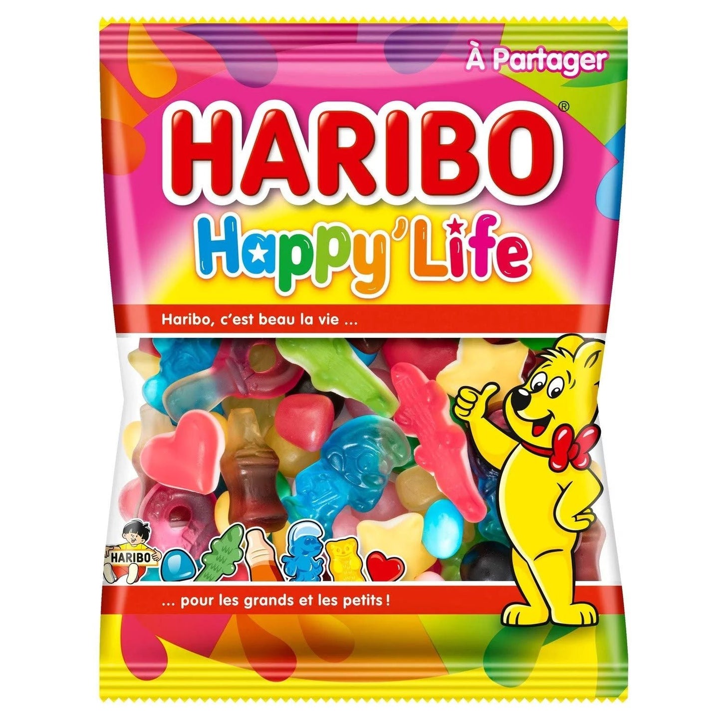 Haribo Happy Life (France) 120g - Candy Mail UK