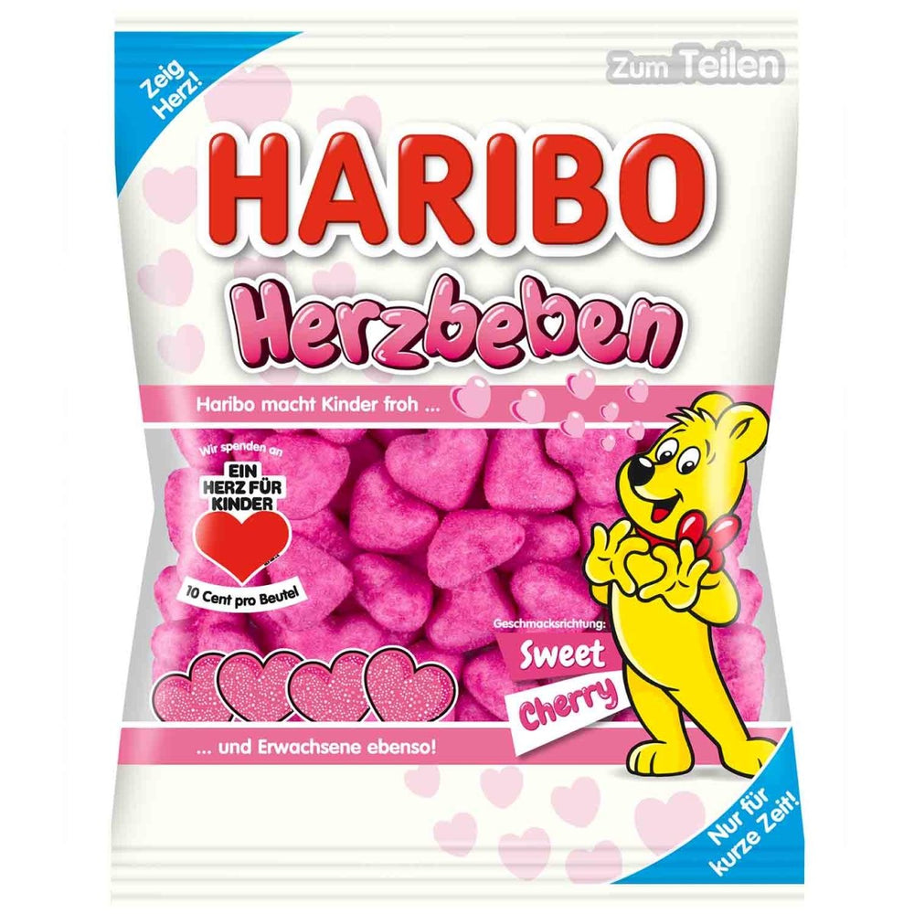 Haribo Heart Tremble (Germany) 175g - Candy Mail UK
