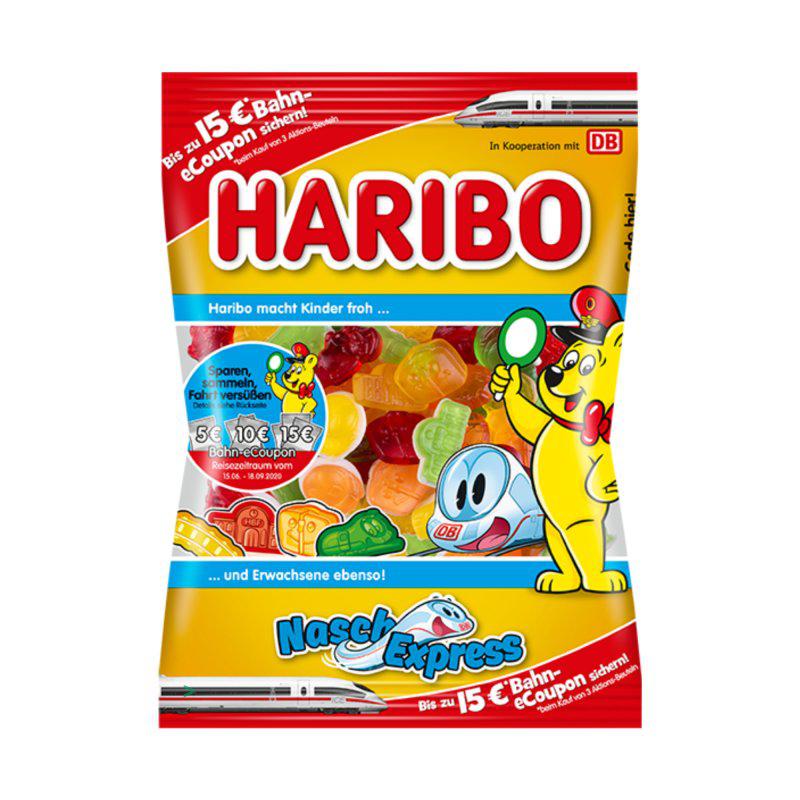 Haribo Nasche Express (Germany) 175g - Candy Mail UK